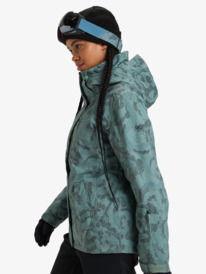 1 Roxy Jetty - Snow Jacket for Women Green ERJTJ03492 Roxy