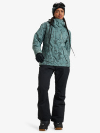 2 Roxy Jetty - Veste de snow pour Femme Vert ERJTJ03492 Roxy