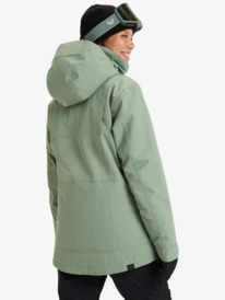 3 Presence - Chaqueta para Nieve para Mujer Verde ERJTJ03493 Roxy