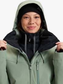 5 Presence - Giacca da Snowboard da Donna Green ERJTJ03493 Roxy