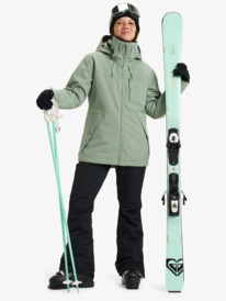 2 Presence - Giacca da Snowboard da Donna Green ERJTJ03493 Roxy