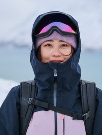 3 GORE-TEX® Lunalite 3L - Technisch Snowjack voor Dames Purple ERJTJ03505 Roxy