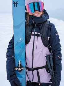 1 GORE-TEX® Lunalite 3L - Technisch Snowjack voor Dames Purple ERJTJ03505 Roxy