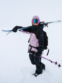 2 GORE-TEX® Lunalite 3L - Technisch Snowjack voor Dames Purple ERJTJ03505 Roxy