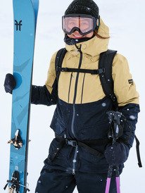 0 GORE-TEX® Stretch Purelines - Casaco técnico de snow para mulher Beige ERJTJ03506 Roxy