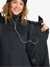 13 GORE-TEX® Stretch Purelines - Technical Snow Jacket for Women Beige ERJTJ03506 Roxy