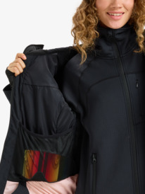 12 GORE-TEX® Stretch Purelines - Technical Snow Jacket for Women Beige ERJTJ03506 Roxy