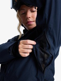 8 GORE-TEX® Stormday - Funktionelle Snow-Jacke mit Kapuze für Frauen Schwarz ERJTJ03507 Roxy