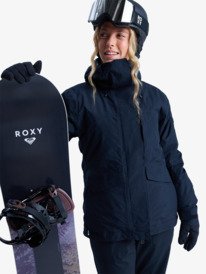 4 GORE-TEX® Stormday - Casaco técnico de snow para mulher Preto ERJTJ03507 Roxy