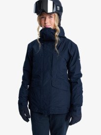 0 GORE-TEX® Stormday - Funktionelle Snow-Jacke mit Kapuze für Frauen Schwarz ERJTJ03507 Roxy