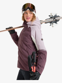 1 Luna Frost 20K - Veste de snow technique pour Femme Rouge ERJTJ03508 Roxy