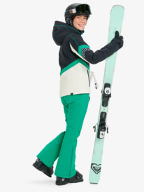 4 Peak Chic 15K - Technische Snow-Jacke mit Kapuze für Frauen Schwarz ERJTJ03512 Roxy
