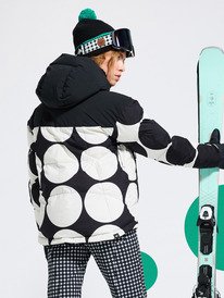 roxy, Alofted Puffy 15K - Veste de snow technique pour Femme, TRUE BLACK BIG DOTS (kvj4) 3 Alofted Puffy 15K - Veste de snow technique pour Femme Noir ERJTJ03514 Roxy