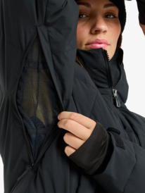 7 Alofted Puffy - Technical Snow Jacket for Women Black ERJTJ03514 Roxy