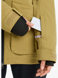 5 Stated - Technical Snow Jacket for Women Beige ERJTJ03515 Roxy