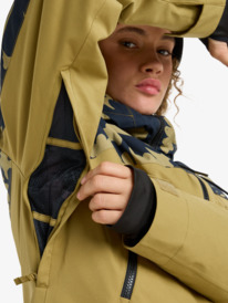 7 Stated - Technical Snow Jacket for Women Beige ERJTJ03515 Roxy
