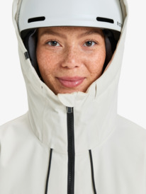 5 Stated - Technical Snow Jacket for Women White ERJTJ03515 Roxy