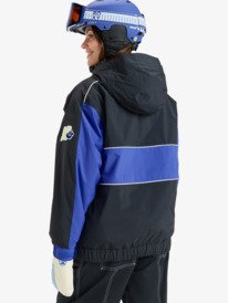 3 Chloe Kim 10K - Funktionelle Snow-Jacke mit Kapuze für Frauen Schwarz ERJTJ03516 Roxy