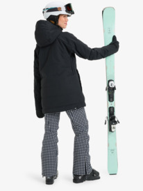 4 Radiant Lines Overhead - Technical Snow Jacket for Women Black ERJTJ03517 Roxy
