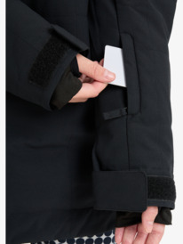 8 Radiant Lines Overhead - Technical Snow Jacket for Women Black ERJTJ03517 Roxy