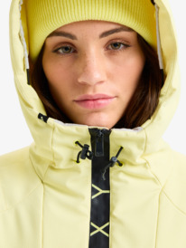 6 Radiant Lines Overhead - Technical Snow Jacket for Women Yellow ERJTJ03517 Roxy