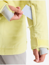 8 Radiant Lines Overhead - Technical Snow Jacket for Women Yellow ERJTJ03517 Roxy