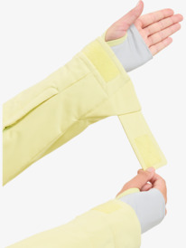 10 Radiant Lines Overhead - Technical Snow Jacket for Women Yellow ERJTJ03517 Roxy