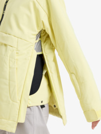 12 Radiant Lines Overhead - Technical Snow Jacket for Women Yellow ERJTJ03517 Roxy