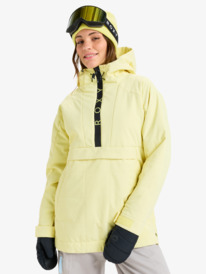 0 Radiant Lines Overhead - Technical Snow Jacket for Women Yellow ERJTJ03517 Roxy