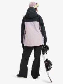 4 Respective - Technical Snow Jacket for Women Purple ERJTJ03518 Roxy