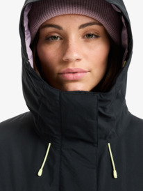 5 Respective - Technical Snow Jacket for Women Purple ERJTJ03518 Roxy