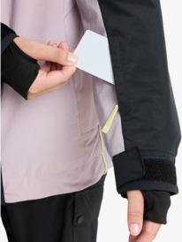 7 Respective - Technical Snow Jacket for Women Purple ERJTJ03518 Roxy