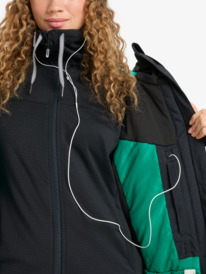 10 Stormdash - Technical Snow Jacket for Women Black ERJTJ03520 Roxy