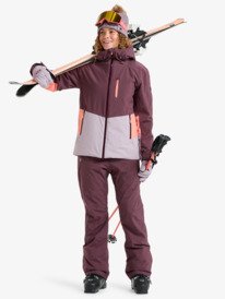 2 Stormdash - Technical Snow Jacket for Women Red ERJTJ03520 Roxy