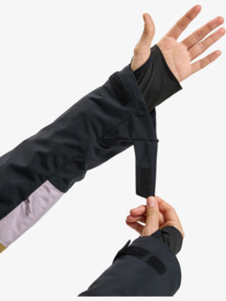 5 Stormdash 20K - Funktionelle Snow-Jacke mit Kapuze für Frauen Beige ERJTJ03520 Roxy