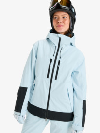 0 Upwards - Technical Snow Jacket for Women Blue ERJTJ03521 Roxy