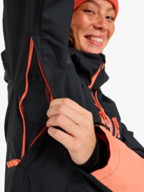 7 Upwards - Technical Snow Jacket for Women Black ERJTJ03521 Roxy