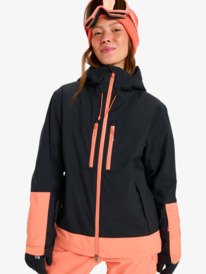 0 Upwards - Technical Snow Jacket for Women Black ERJTJ03521 Roxy