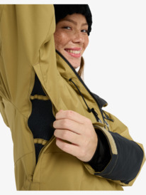 7 Upwards - Technical Snow Jacket for Women Beige ERJTJ03521 Roxy