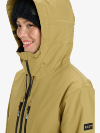 8 Upwards - Technical Snow Jacket for Women Beige ERJTJ03521 Roxy