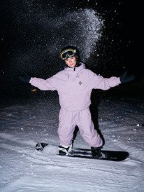 1 Cross Contour 10K - Technisch Snowjack voor Dames Purple ERJTJ03523 Roxy