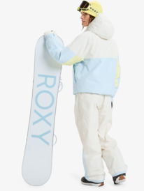 4 Cross Contour - Technical Snow Jacket for Women Blue ERJTJ03523 Roxy