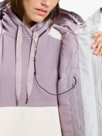 10 Cross Contour - Technical Snow Jacket for Women Purple ERJTJ03523 Roxy