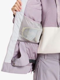 12 Cross Contour - Technical Snow Jacket for Women Purple ERJTJ03523 Roxy