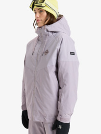 1 Cross Contour - Technical Snow Jacket for Women Purple ERJTJ03523 Roxy