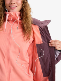14 Snowdrift 15K - Veste de snow technique pour Femme Rouge ERJTJ03525 Roxy