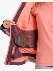 12 Snowdrift 15K - Veste de snow technique pour Femme Rouge ERJTJ03525 Roxy