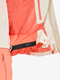8 Snowdrift 15K - Funktionelle Snow-Jacke mit Kapuze für Frauen Weiss ERJTJ03525 Roxy