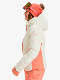 1 Snowdrift 15K - Funktionelle Snow-Jacke mit Kapuze für Frauen Weiss ERJTJ03525 Roxy