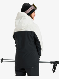 3 Free Jet Block - Technical Snow Jacket for Women Black ERJTJ03526 Roxy